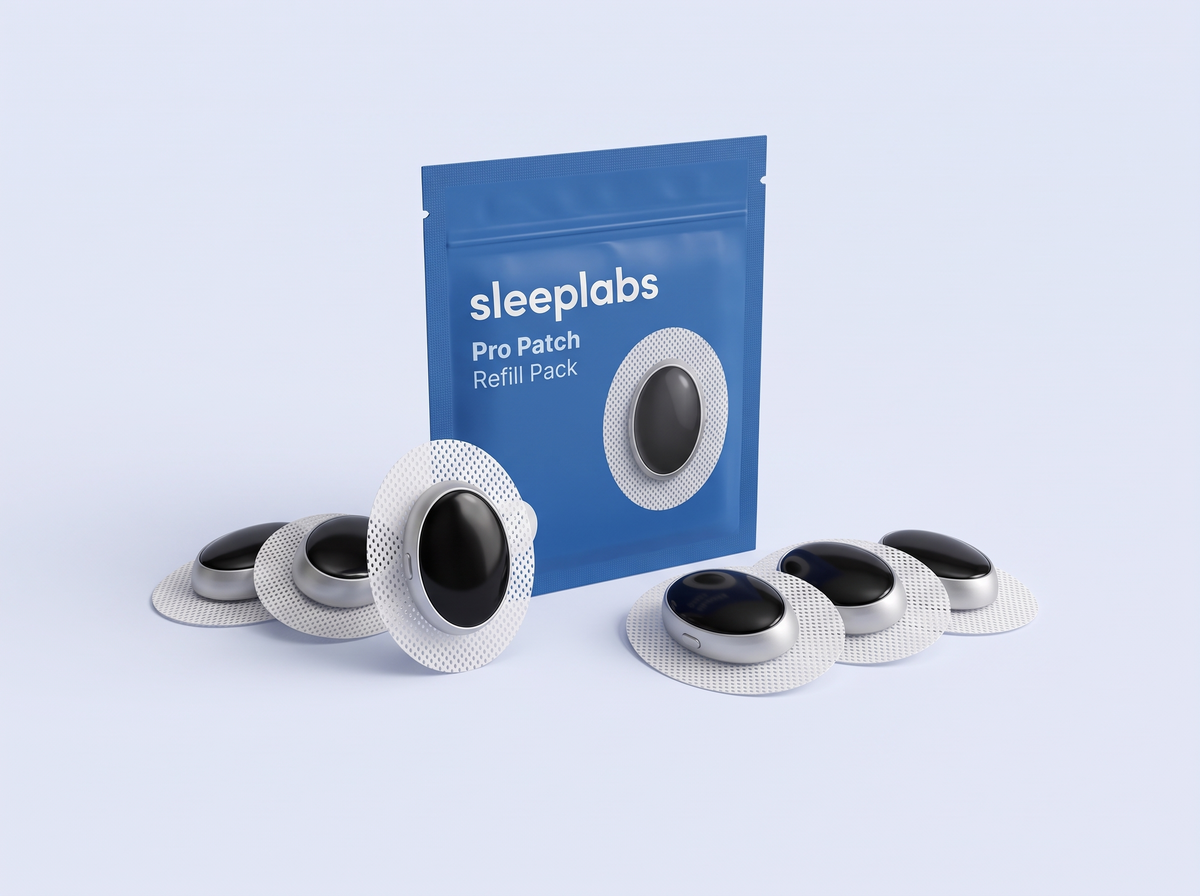 SleepLabs contact patch close-up