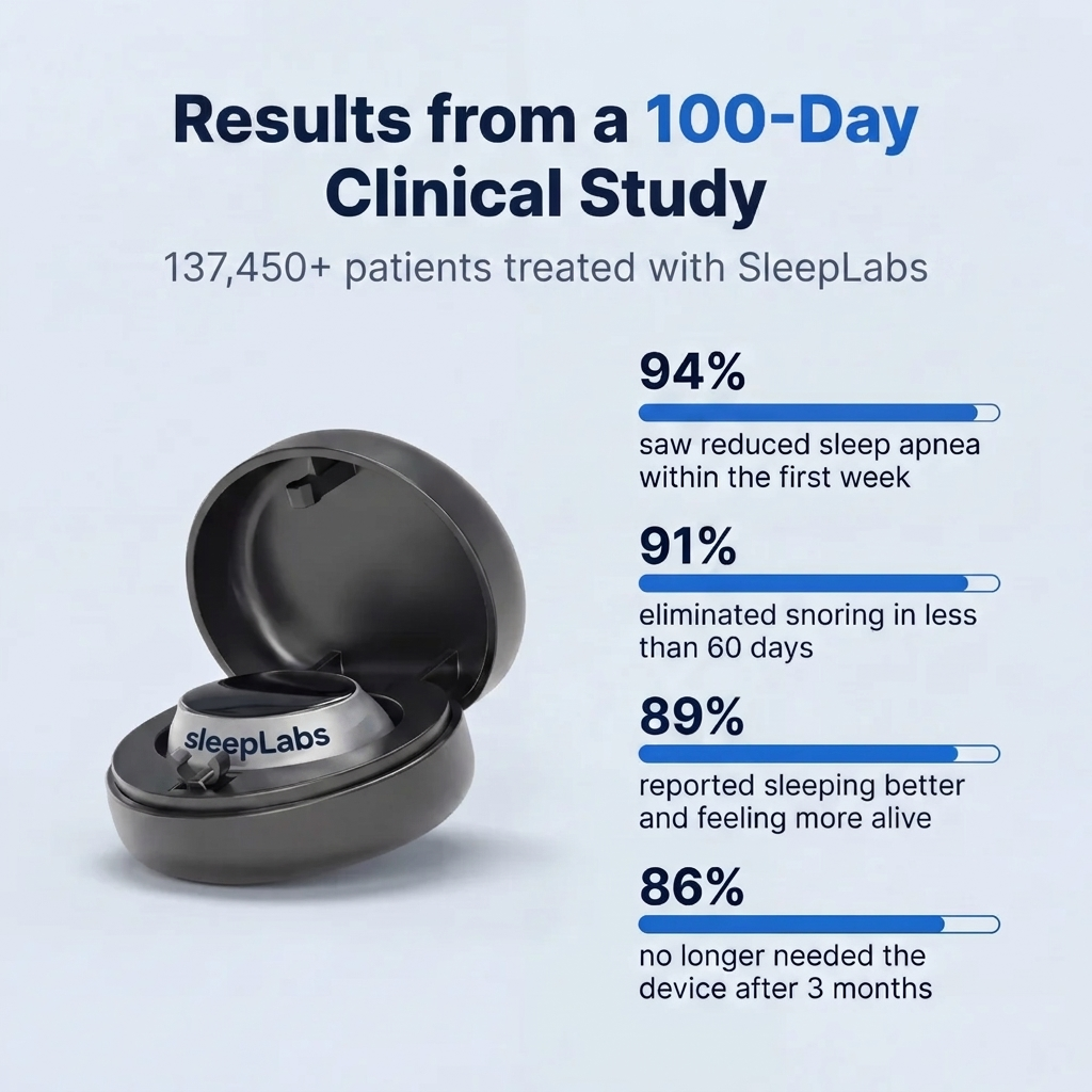 SleepLabs Pro — Eliminates Snoring & Sleep Apnea