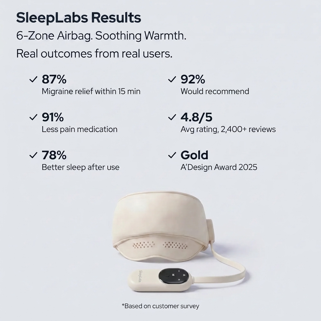SleepLabs MigraRelief™ Pro