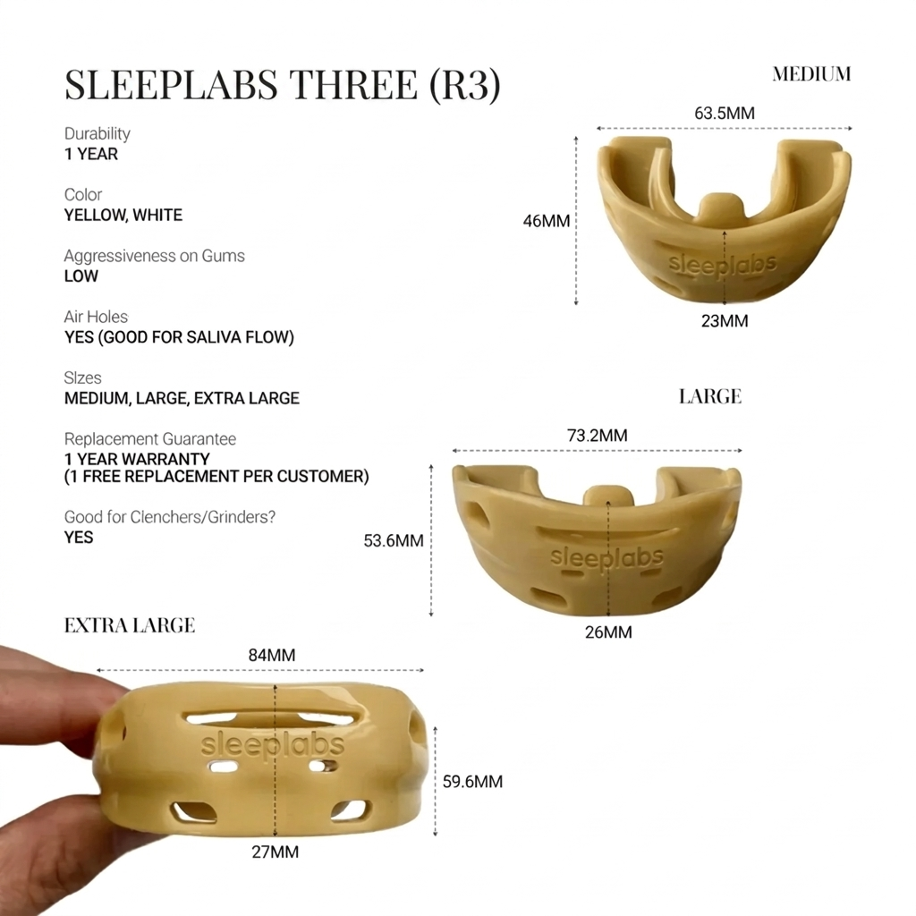 SleepLabs AirGuard Pro™ V3 — Anti-Snoring Mouthguard