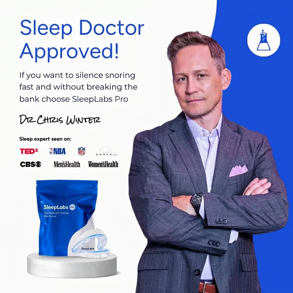 SleepLabs Pro™ Adjustable Anti-Snoring Mouthpiece